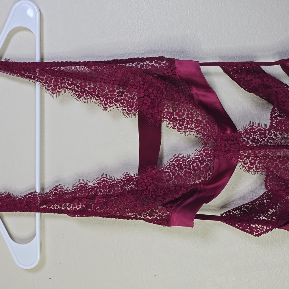 Victoria's Secret Banded Plunge Teddy Size Large NWOT. - Picture 5 of 11